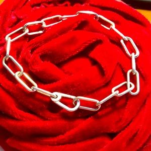 Sterling silver Pandora bracelet